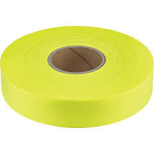 Colony Hardware | 600 ft. x 1 in. Yellow Flagging Tape