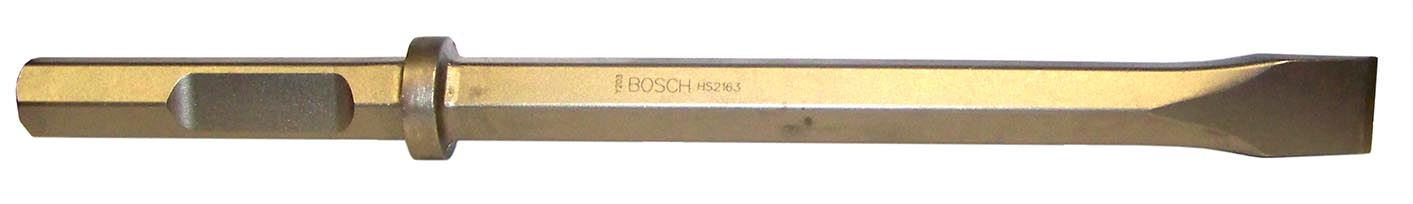 Bosch HS2163 20-Inch Narrow Chisel – For Starting Holes In Concrete Slabs, Made In Italy