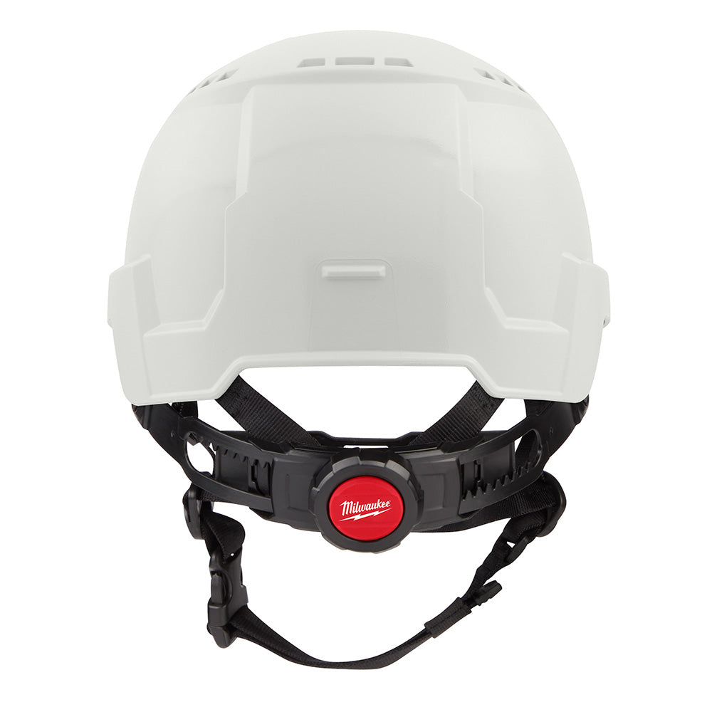 Colony Hardware | BOLT™ White Front Brim Vented Safety Helmet (USA