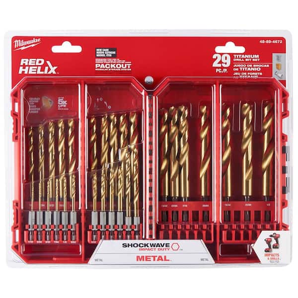 Colony Hardware | 29PC SHOCKWAVE™ Impact Duty RED HELIX™ Titanium