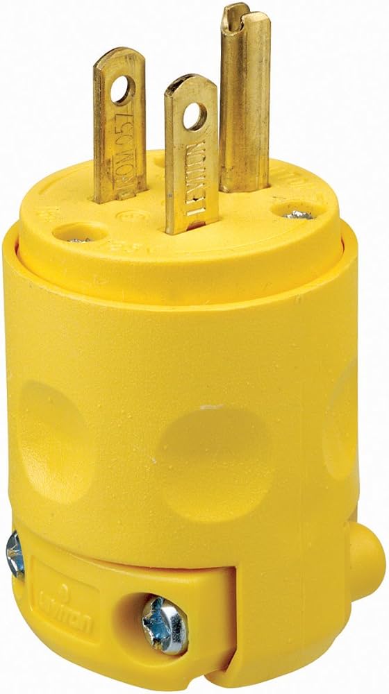 Colony Hardware | 515PV Leviton 15A 125V NEMA 5-15P Male Plug