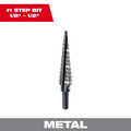 Colony Hardware | Milwaukee Step Drill w/ Shank
